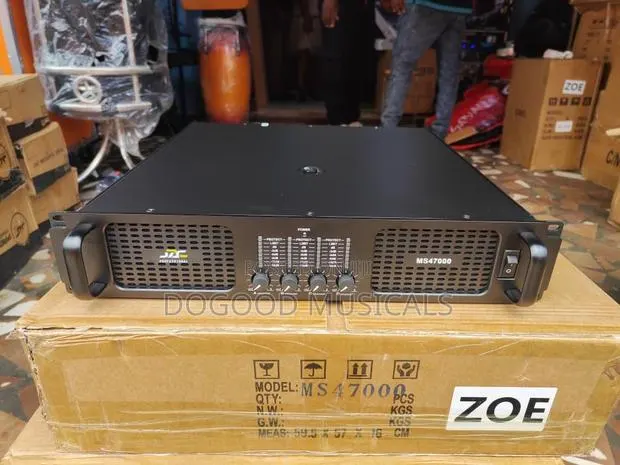Jac Ms-4700 8000watt 4-Channel Power Amplifier · Photo 1