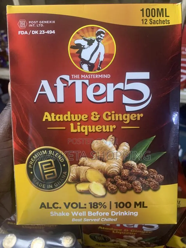 After 5 100mlx12 Ginger Liqueur · Photo 1