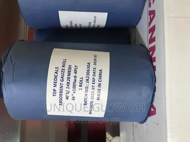 Absorbent Gauze 100 Roll 4 Ply · Photo 1