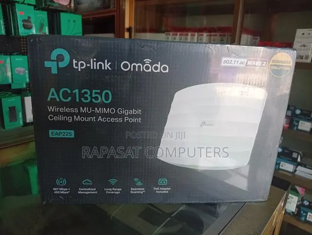 TP-Link Eap225 Ac1350 Wireless Gigabit Ceiling Mount Access Point · Photo 1