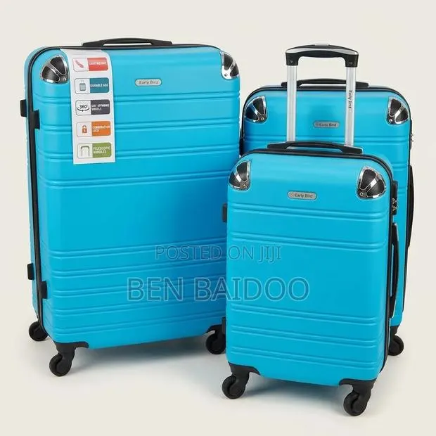 Plastic Travelling Bags 3in1 (360° Wheels Glide) · Photo 1