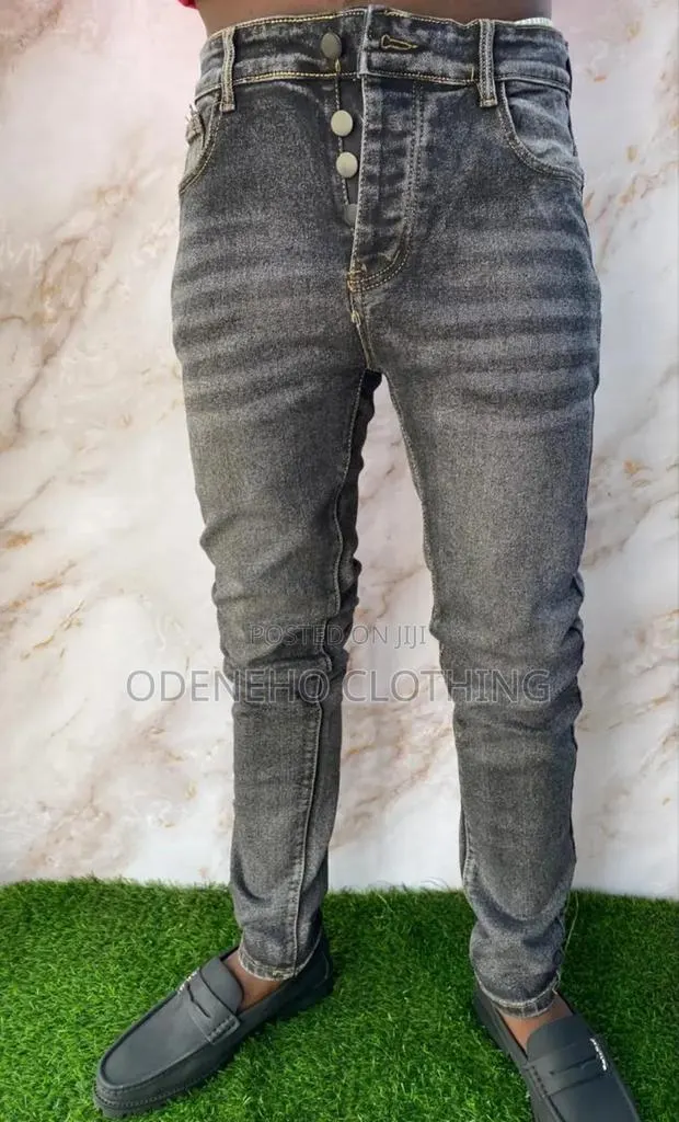 Original Turkish Ash Fade Jeans Trousers for Men · Photo 1