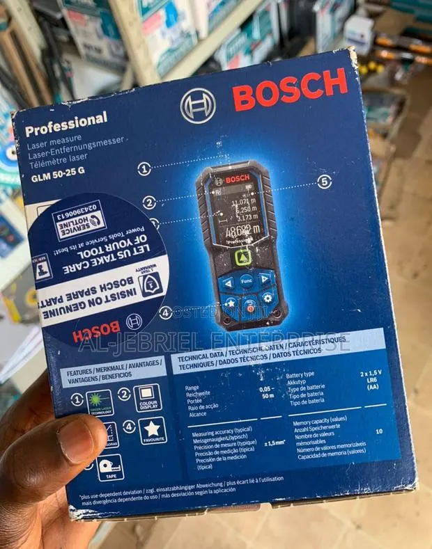 Bosch 50 Meters Laser Distance (Glm 50-25) · Photo 1