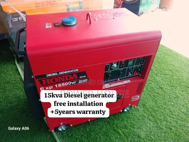Energy Prodigy Honda Diesel Generator 15kva Silent · Photo 1