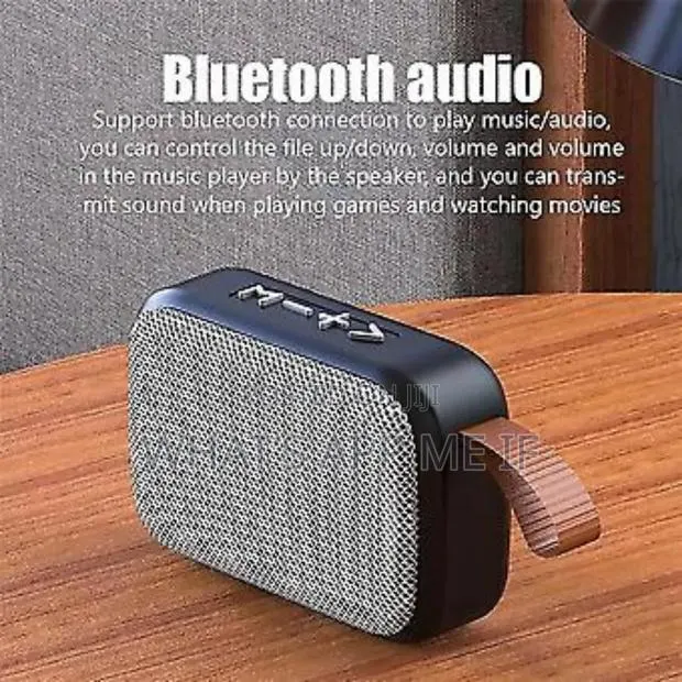 Fabric Speaker Bluetooth Wireless Connection Portable Outdoor (Grey) · Photo 1