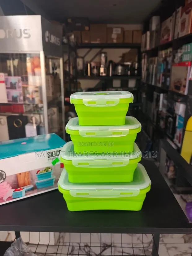 Silicon Foldable Bowls Set · Photo 1