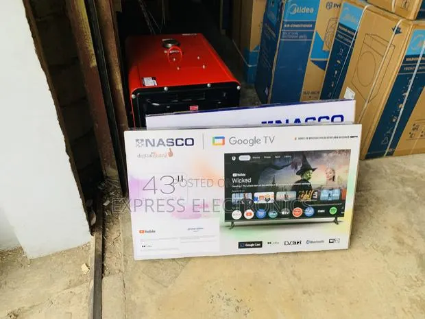 Nasco 43" Full HD Smart LED TV (NAS-J43FBFL-AND) Android TV · Photo 1