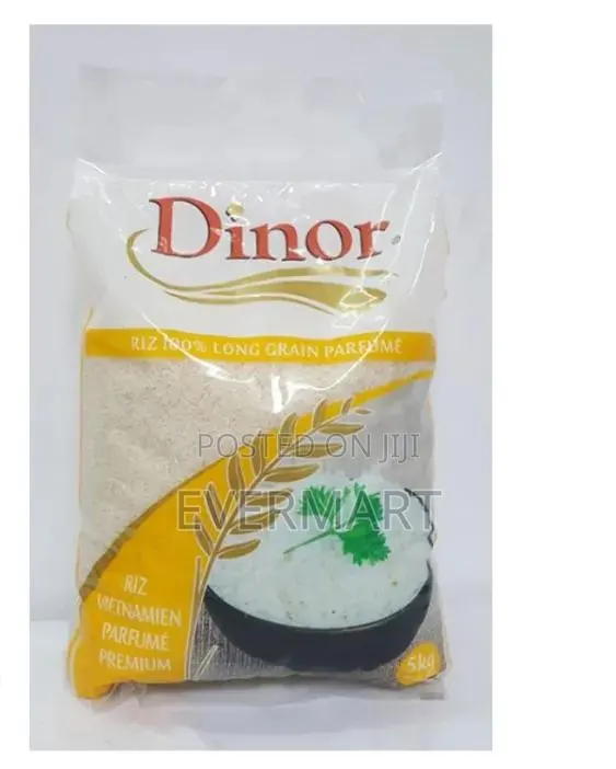 Dinor Vietnamese Jasmine Rice | Premium Long Grain Rice 5kg · Photo 1
