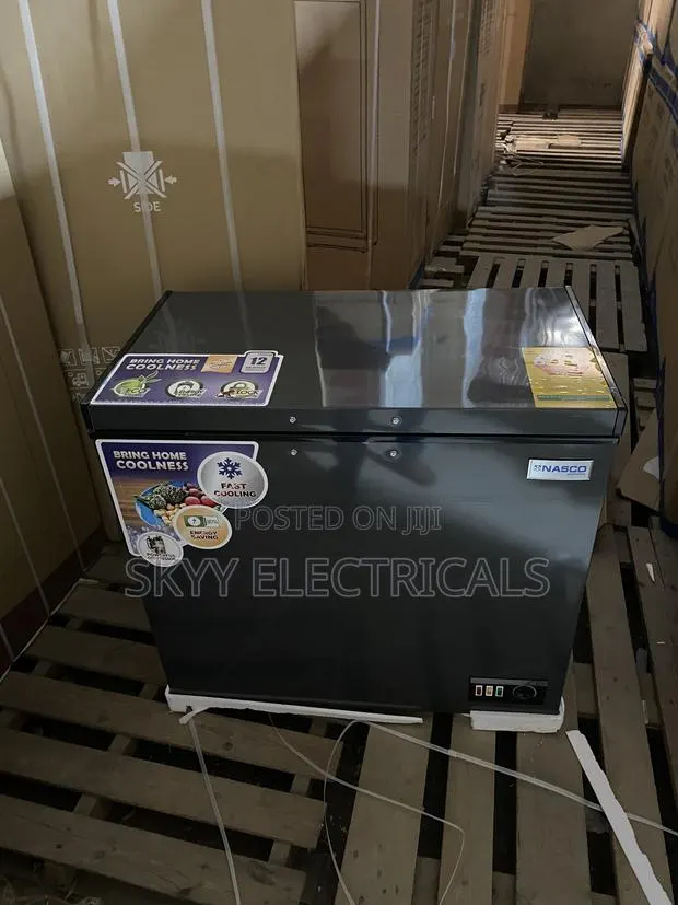 Nasco 195l Nas-230sk Chest Freezer Silver · Photo 1