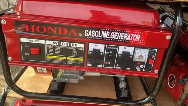 Honda Wec2500 Gasoline Generator Double Phase · Photo 1
