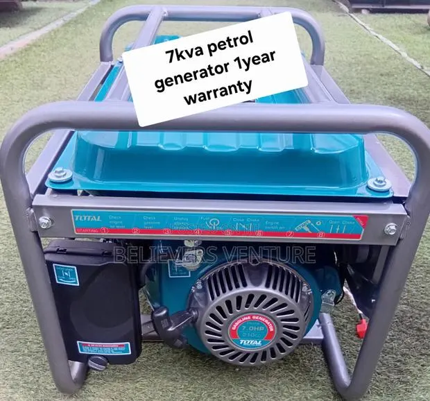Total 7kVA Petrol Generator – Strong Energy When You Need It · Photo 1