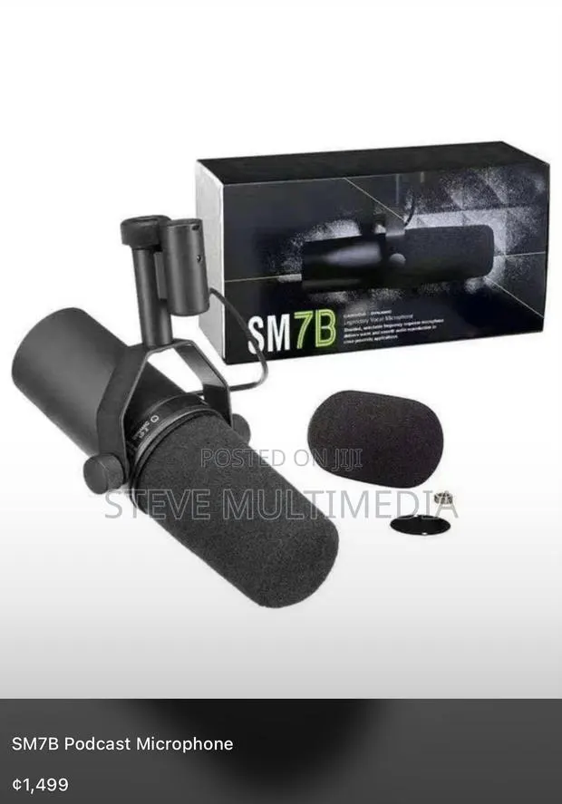 Sm7b Studio Podcast Microphone · Photo 1