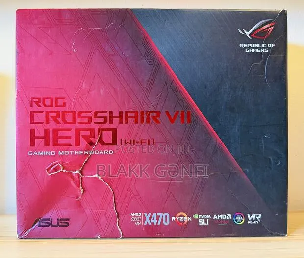 ASUS Rog Crosshair Vii Hero Wifi X470 RGB Motherboard