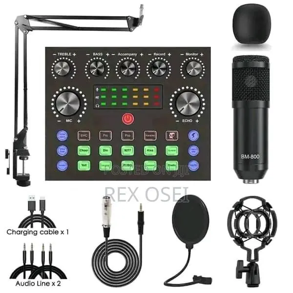 Live Sound Card and Microphone · Photo 1
