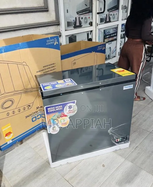 Choose Nasco Single Door Electric Chest Freezer(Dark Gray)Nas420fl · Photo 1