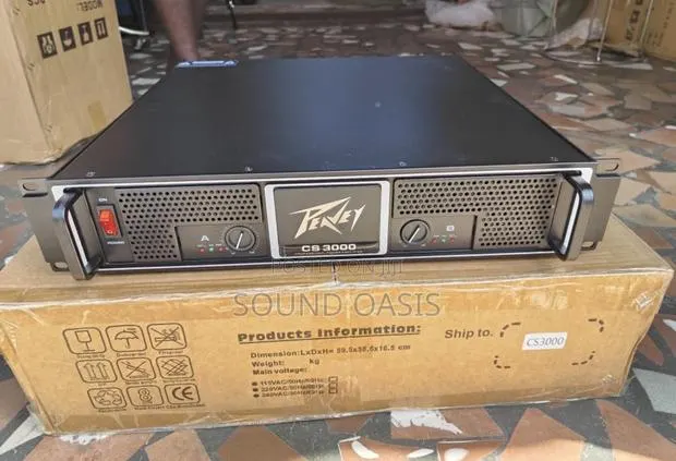 Peavey Cs 3000 Professional Power Amplifier · Photo 1