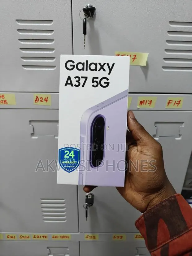 New Samsung Galaxy A37 128 GB Purple · Photo 1
