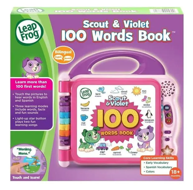 Children Kids Leapfrog Scout and Violet 100 Words Book · Photo 1
