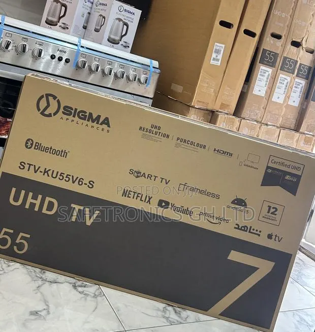 Classic 55 Inch Sigma Electric Smart Uhd Android Tv · Photo 1