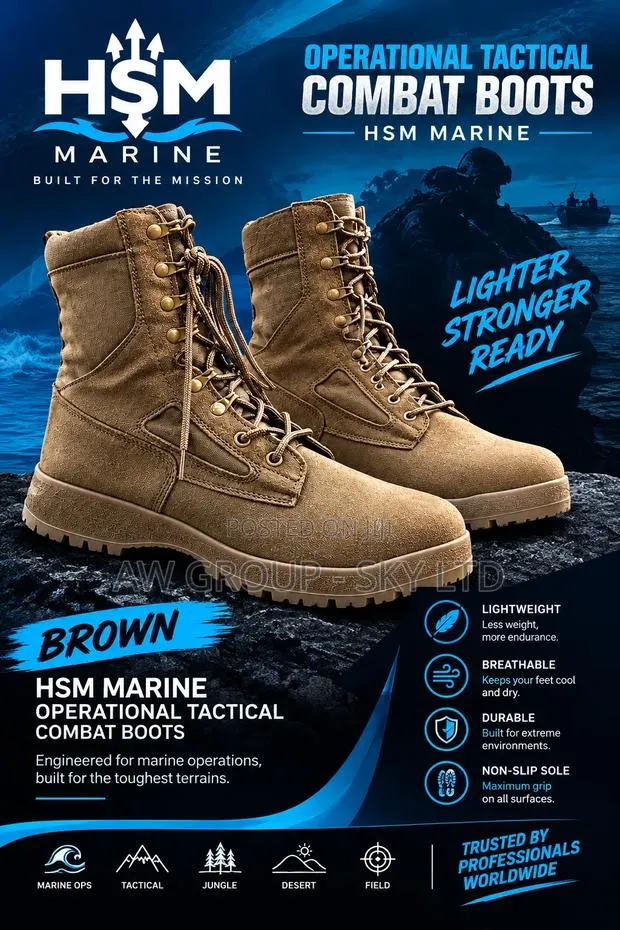 Marine Tactical Maneuvering Combat Boots · Photo 1