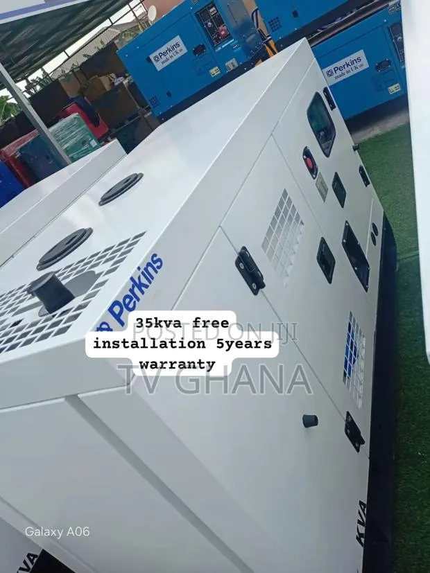 Uk Perkins 35kva Generator – Heavy Duty Affordable · Photo 1