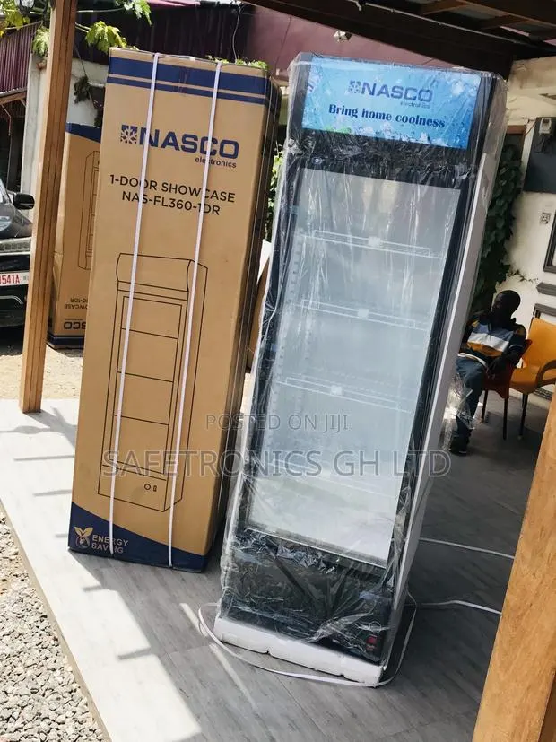 Display Singledoor Nasfl400-1dr Nasco Glass Fridge · Photo 1