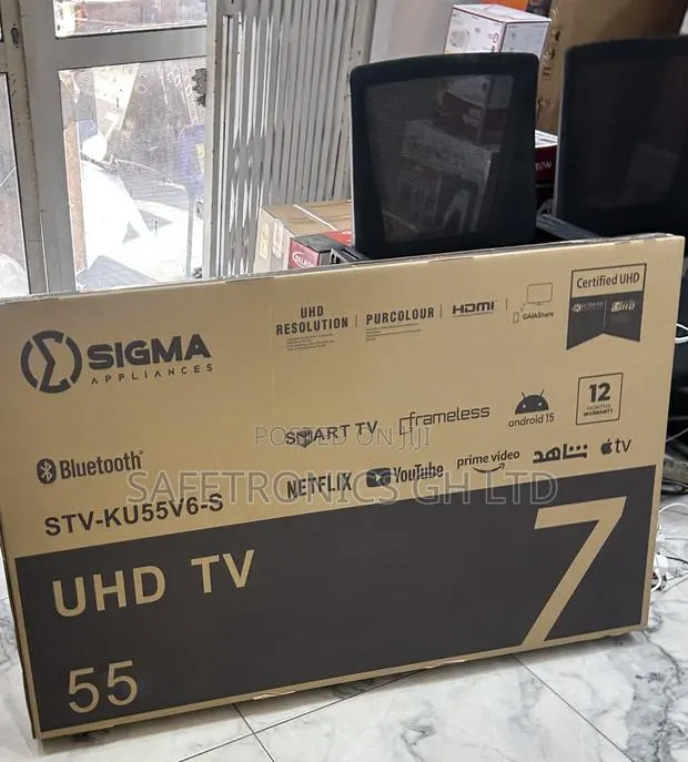 Ultra Modern 55 Inch Smart Uhd Sigma Best Android Tv · Photo 1