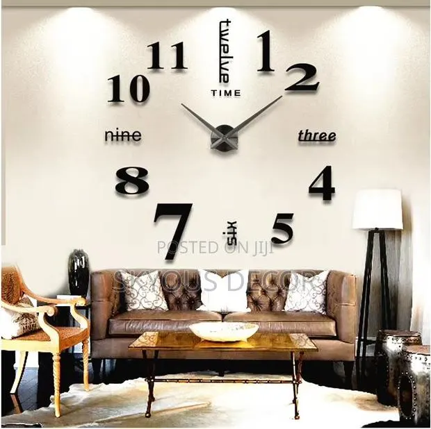 Spell and Numb 3d Wall Clock · Photo 1