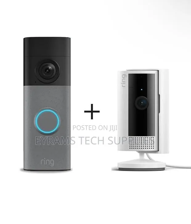 Ring Battery Video Doorbell Camera + Indoor Camera HD · Photo 3