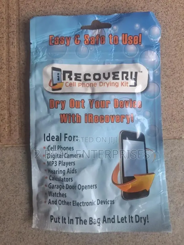 iRecovery Emergency Cell Phone Electronics Silica Gel Drying Kit · Photo 1