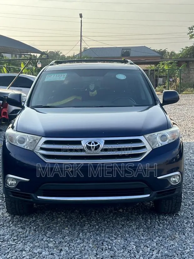 Toyota Highlander 2012 Blue · Photo 1