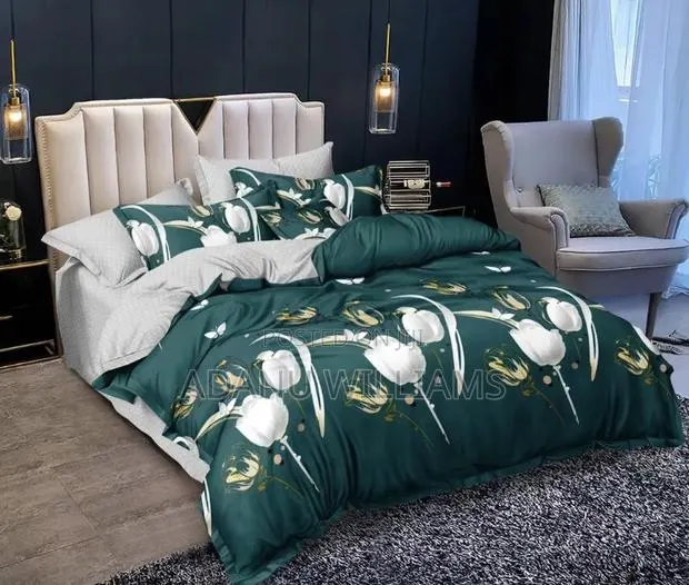 High Quality Cotton 7pcs Duvet Set(Comes With Diff Colors) · Photo 1