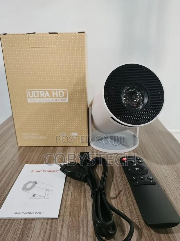 Hy300pro Portable Smart Projector 4k Android Apps · Photo 1