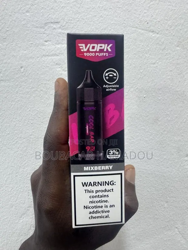Vopk 9000 Puff Rechageable Disposable Vape-Mixberry · Photo 1