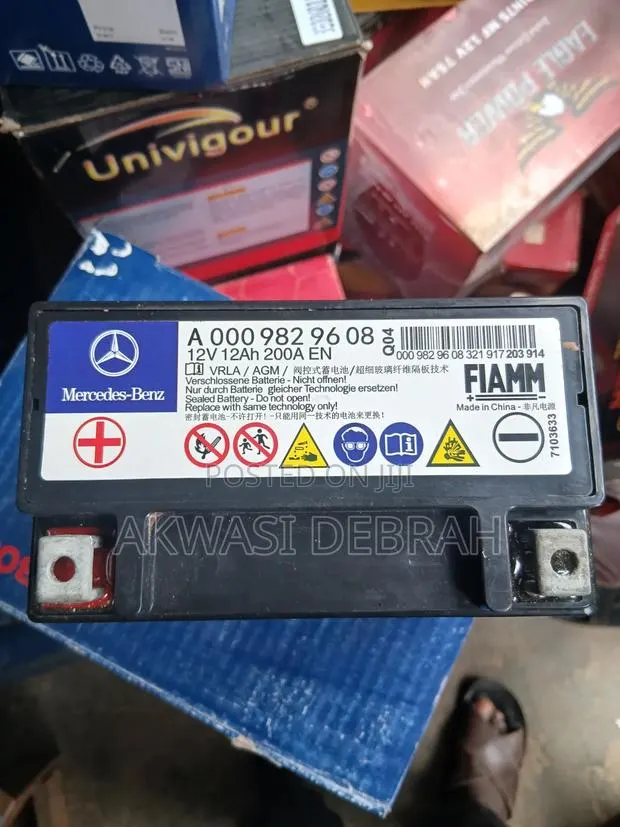 Original Auxiliary Batteries for Benz 12v 12Ah · Photo 1