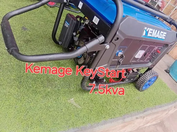Vibrant 7.5kva Kemage Keystart Petrol Kemage Generator · Photo 1