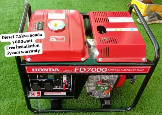Powering Progressive Thinking Honda 7.5kva 7000watt Diesel · Photo 1