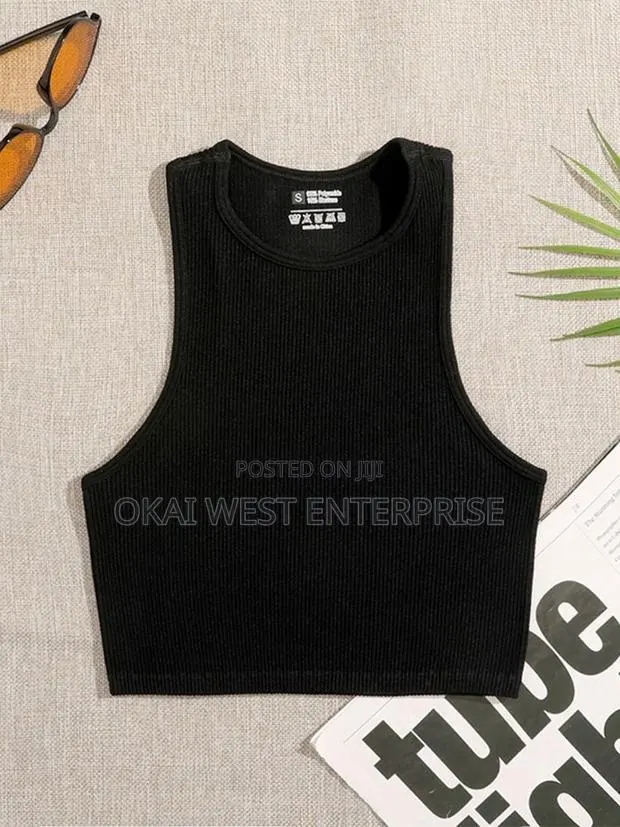 Chic Sporty Exposed Navel Vest - Your New Go-to for Versatile Style · Photo 8