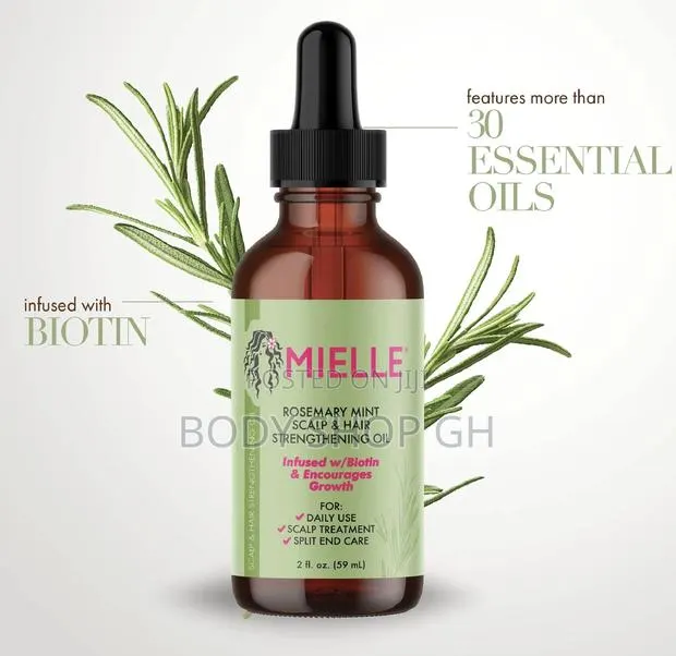 Mielle Rosemary Mint Hair Strengthening Oil With Biotin · Photo 1