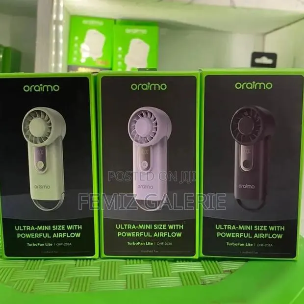 Oraimo TurboFan Lite Mini Powerful Handheld Fan · Photo 1