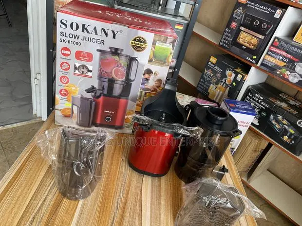 Easy Clean Slow Juicer With Copper Motor (Sokany) · Photo 1