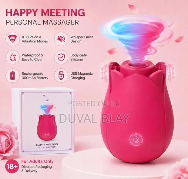Rose Vibrator Vagina Clitoris Sucker · Photo 1