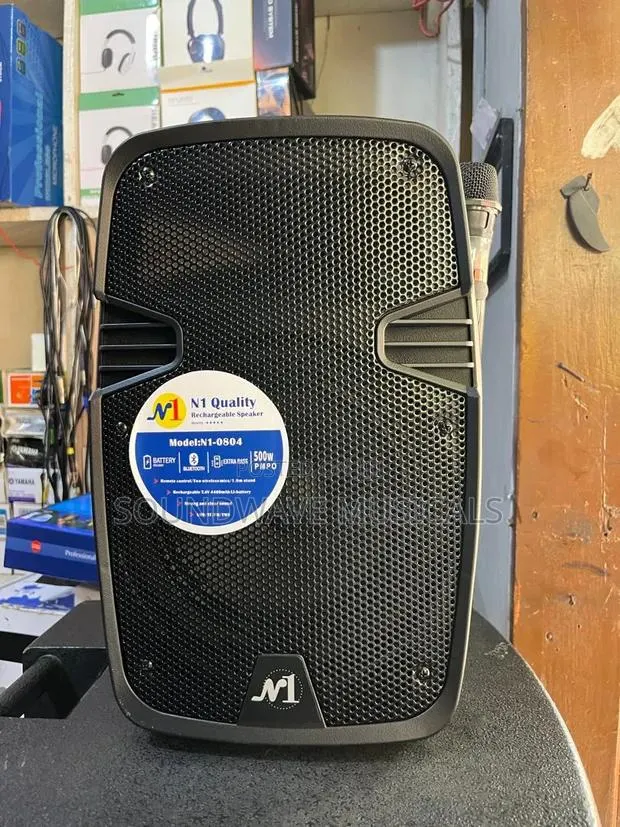 N1 8 Inches Rechargeable Bluetooth Speaker (2mic) · Photo 1