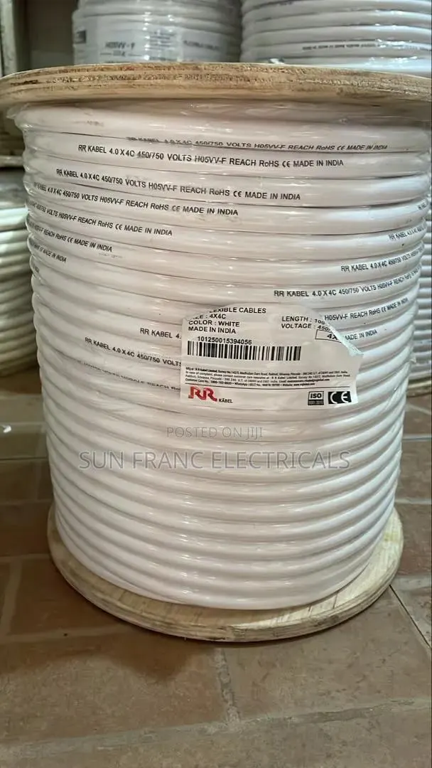 4mmx4core RR Flexible Cable · Photo 1