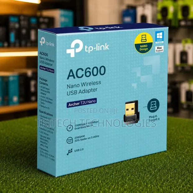 Tplink Archer T2u Ac600 Nano Wireless USB Adapter · Photo 1