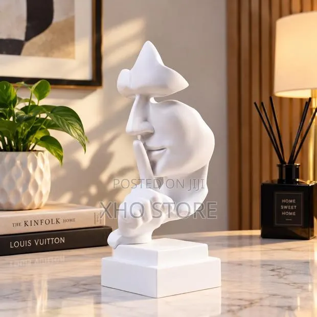 Abstract Face Statue, Desktop Ornament for Home & Office Decor · Photo 1