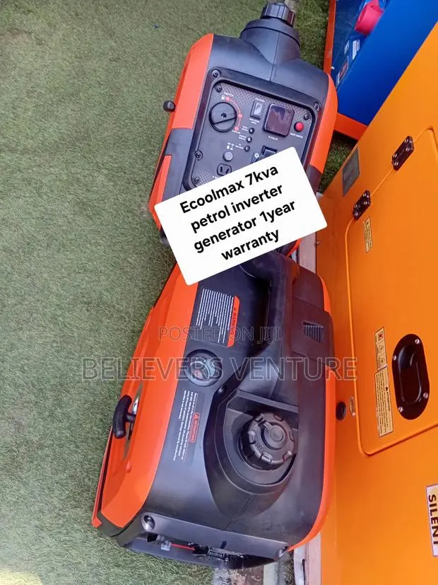 Ecoolmax 7kVA Inverter Generator – Dependable Electricity Wherever You · Photo 1