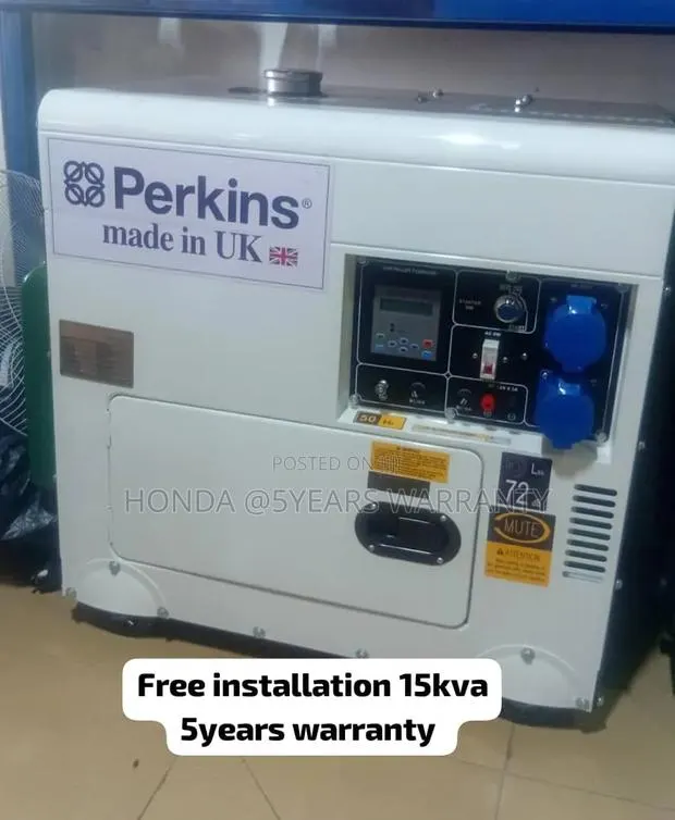 Perkins 15kva 16500w Heavy-Duty Power Generator · Photo 1
