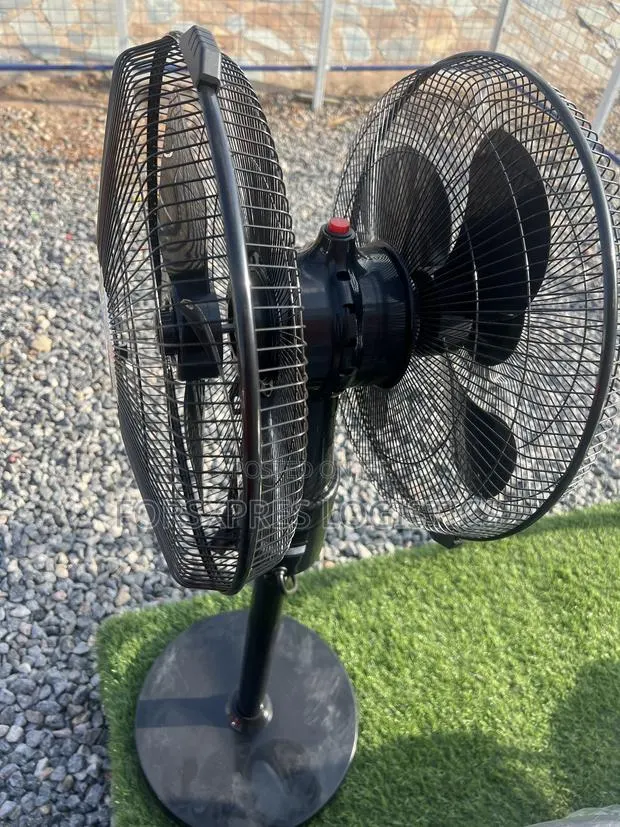 Multi Functional 360 Double Headed Standing Fan · Photo 1