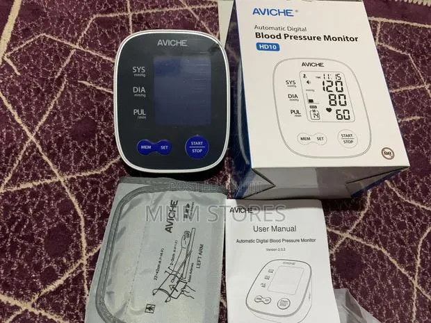 Aviche Automatic Digital Blood Pressure Monitor With Audio Function · Photo 1